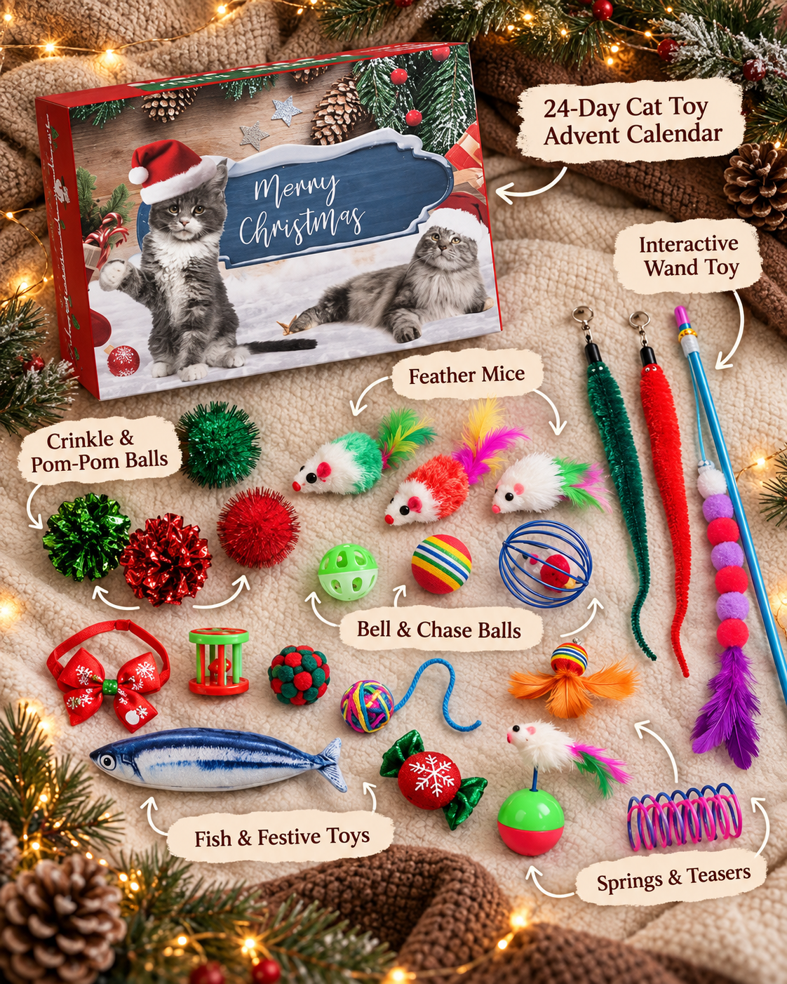 Cat Toy Advent Calendar