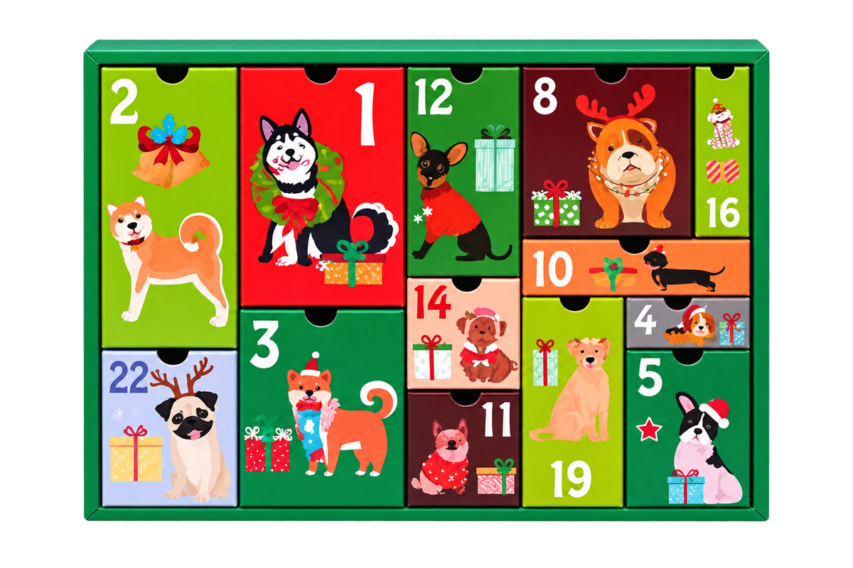Dog Toys Advent Calendar