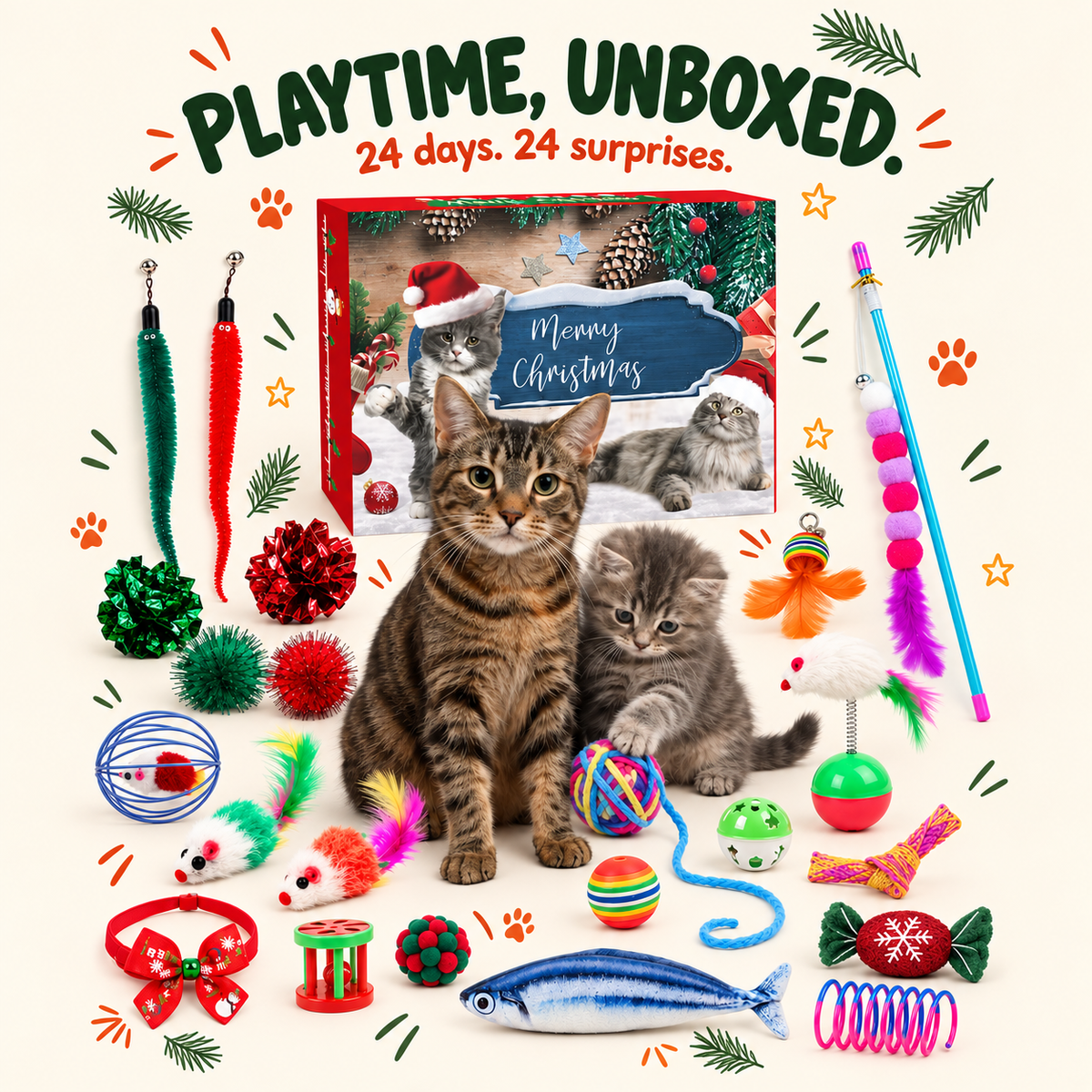 Cat Toy Advent Calendar